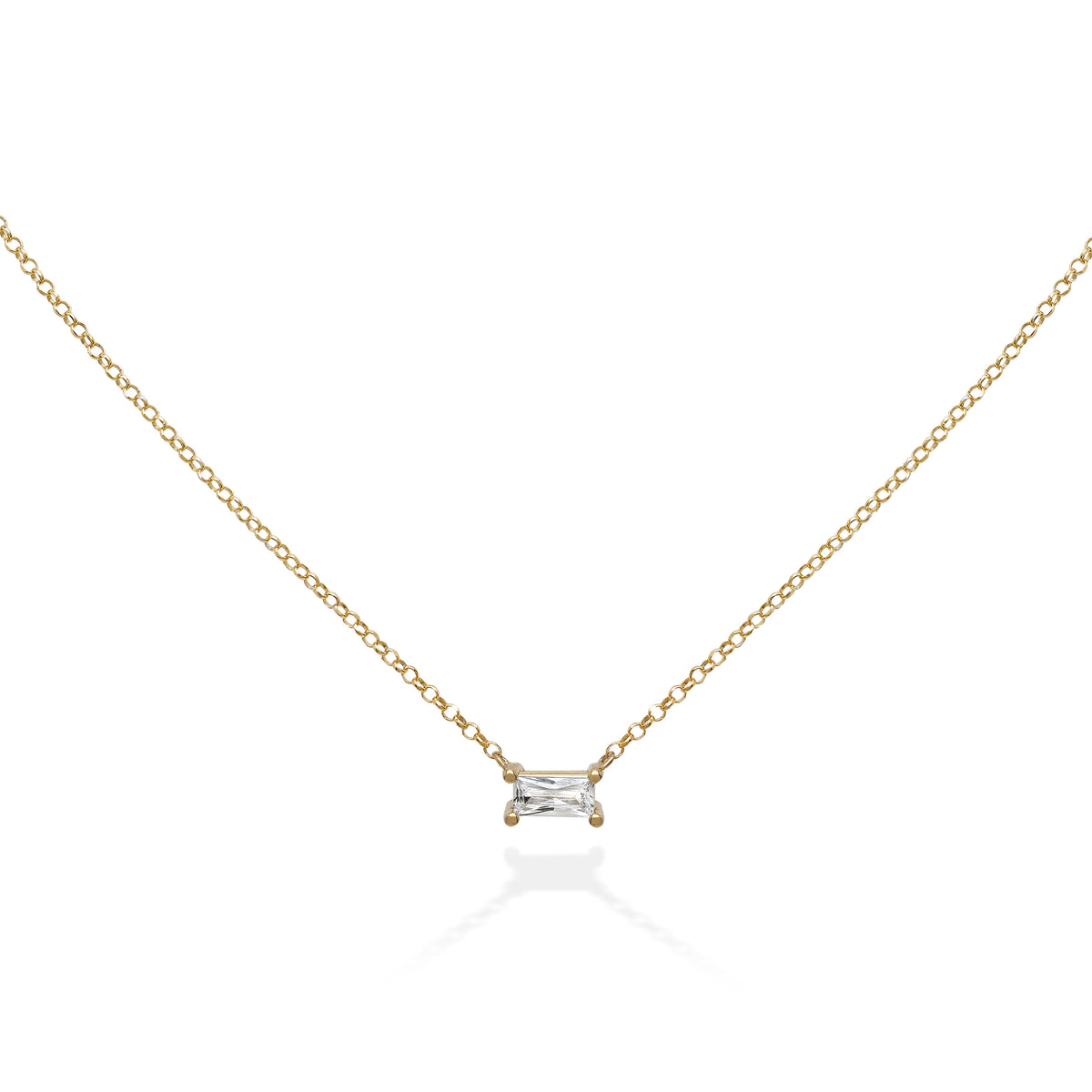 COLLANA LUMINEUSE con baguette