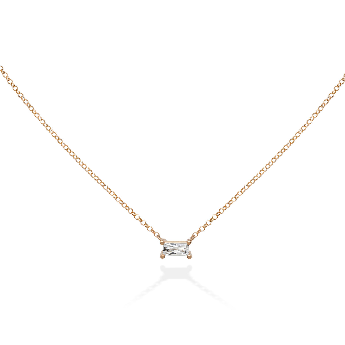 COLLANA LUMINEUSE con baguette
