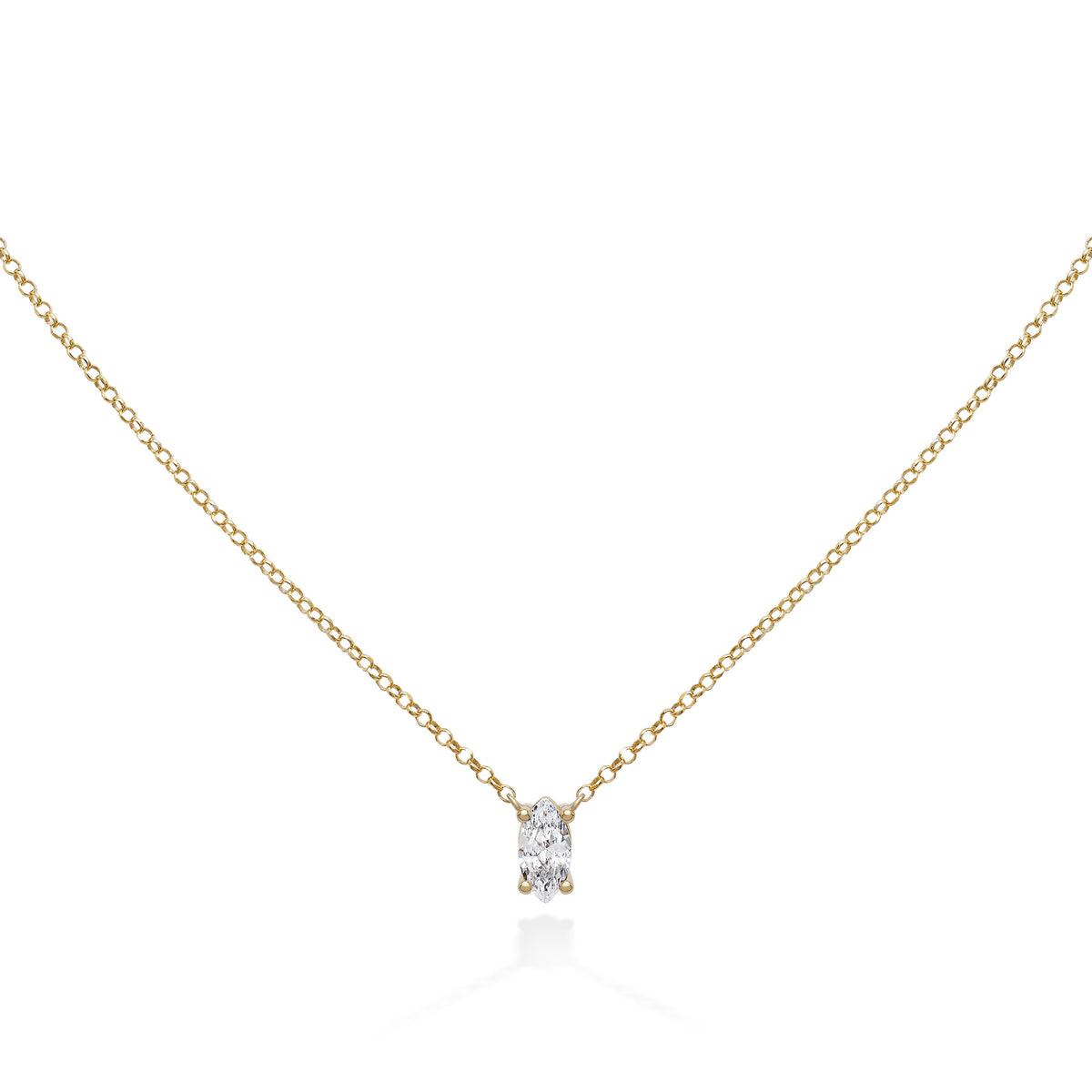 COLLANA LUMINEUSE con marquise