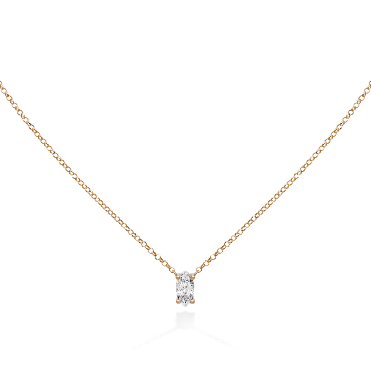 COLLANA LUMINEUSE con marquise